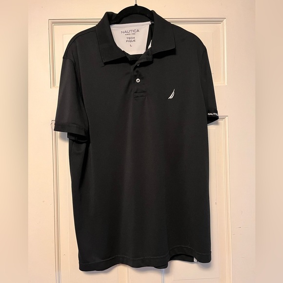 Nautica Other - Nautica Men's Polo Shirt in Classic Black